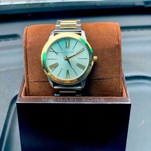 Michael Kors gold and silver watch